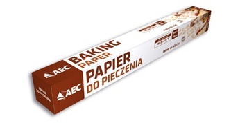 Papier do pieczenia 8m x 38cm silikonowy (pudełko)