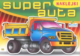 Kolorowanka. Super auta - Sportowy zielony  (B5, 12 str.)