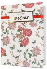 Karnet B6 HM-200 Imieniny, kwiaty i motyle HM-200-2617