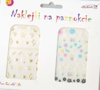 Naklejki na paznokcie 5,5x8 cm 2 ark\n NK-8069