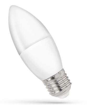 Żarówka LED Świecowa E-27 Spectrum   8W ciepła barwa