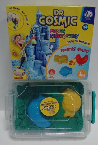 Piasek Kinetyczny 1kg zielony 336117060