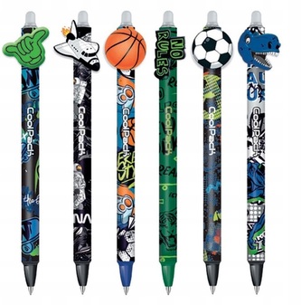 Długopis wymazywalny ścieralny Boys 1 szt\n (36 szt/disp)