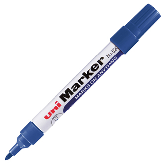 Marker pemanentny Uni 520F niebieski *