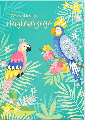 Karnet urodziny CN-554