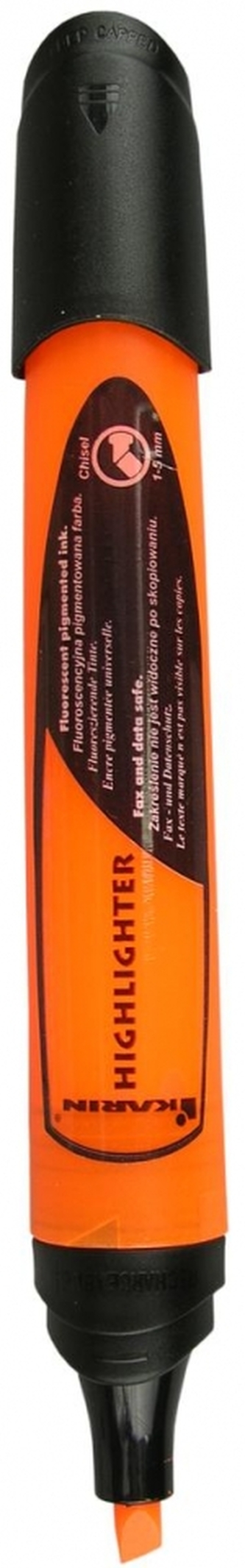 Zakreślacz Highlighter pomarańczowy.