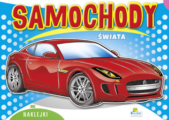 Kolorowanka. Samochody świata - Samochód sportowy czerwony(A-4, 16 str.)