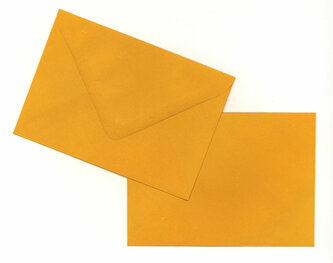 Koperty C6 żółta op- 25 szt