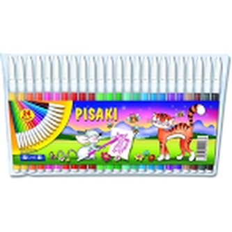Pisaki T 24 kolory  ( flamastry )