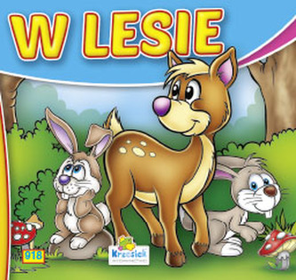 W lesie - Sarenka i zające. Książeczka harmonijka