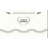 Zaproszenie na Ślub ZSE op.10 szt (zaproszenie składane exclusive)