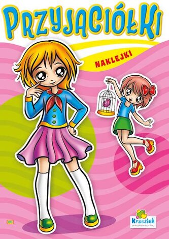 Kolorowanka przyjaciółki  Dziewczynka w spódnicy (A-4, 16 str.)