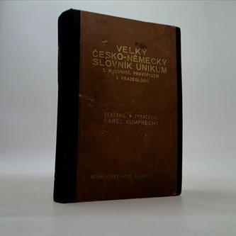 Velký česko-německý slovník UNIKUM s mluvnicí, pravopisem a fraz