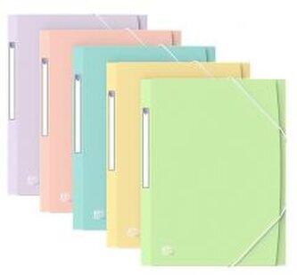 Teczka z gumką A4+ Urban pastel mix OXFORD