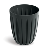 Květináč WARIO 38,5 cm - barva: uhelná