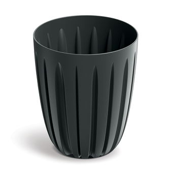 Květináč WARIO 38,5 cm - barva: uhelná