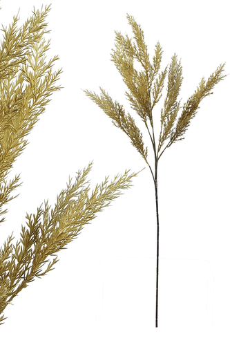 VIRIDIS Kwiat sztuczny Gałązka ozdobna 80cm AW25