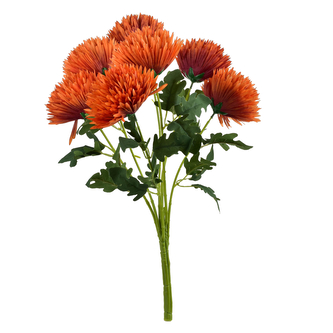 VIRIDIS Kwiat sztuczny Bukiet 7 Chryzanth57cm AW25