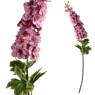 VIRIDIS Kwiat sztuczny Ostróżka 85cm ciemny różowy AW25