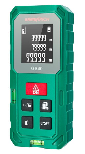Laserový měřič Ermenrich Reel PLUS GS40