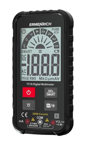 Digitální multimetr Ermenrich Zing TC16