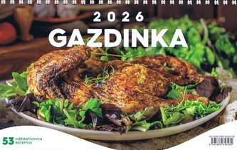 NOTIQUE Stolový kalendár Gazdinka 2026, 23,1 x 14,5 cm