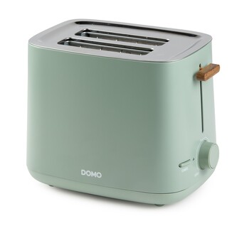 Topinkovač na 2 topinky - zelený - WOOD YOU - DOMO DO973T, 1 000 W