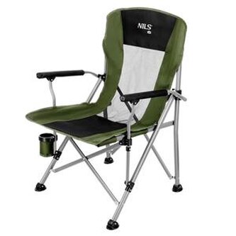 NC3701 ZELENÉ SKLÁDACÍ KŘESLO NILS CAMP