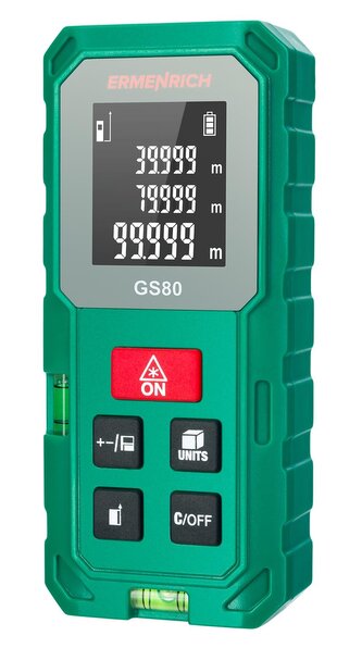 Laserový měřič Ermenrich Reel PLUS GS80