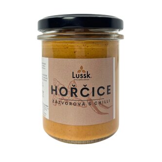 Hořčice zázvorová s chilli