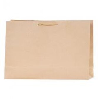 Torebka kraft 90g 37x25x11cm horyzontalna ROZETTE