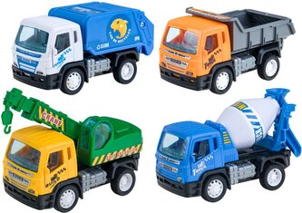 JOKOMISIADA Sada nákladních vozidel A 4ks