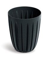 Květináč WARIO ECO WOOD 38,5 cm - barva: antracit ECO