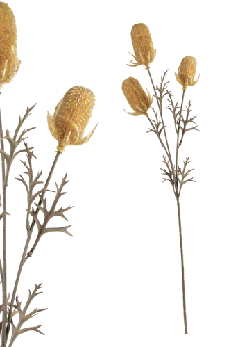 VIRIDIS Kwiat sztuczny Oset gałązka 70cm AW25