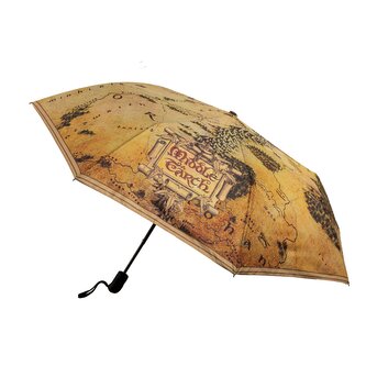 Deštník Pán prstenů - Mapa Středozemě