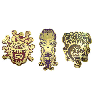 Sada odznaků Dungeons & Dragons - 50th Anniversary Set