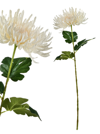 VIRIDIS Kwiat sztuczny Chryzantema gałązka 70cm AW25