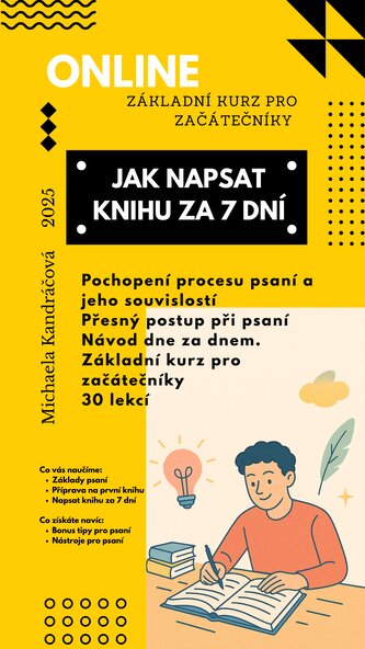 Jak napsat knihu za 7 dní?