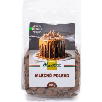 Mléčná poleva 250 g - Master Martini