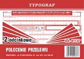 Druk polecenie przelewu 2 odc. A6 80 samokopiujący (01132)