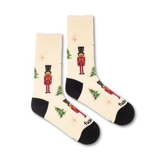 Ponožky Louskáček Béžové M (39-42)