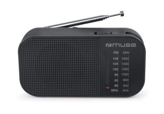 Přenosné rádio "M-025R", černá, MUSE M-025 R