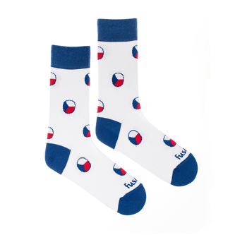 Ponožky Guličkar bíly CZ Bílé S (35-38)