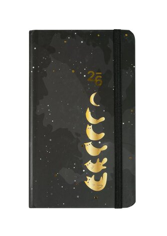Kalendarz 2026. Tygodniowy kieszonkowy. Fazy Księżyca