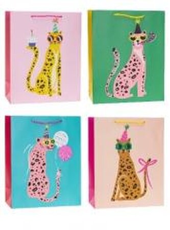 Torebka ozdobna 31x42x12cm party mix ROZETTE