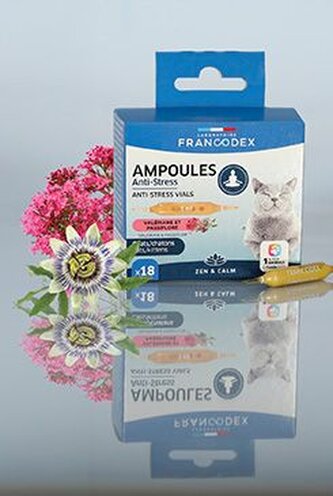 Francodex Anti-stress ampulky kočka, kotě 18x1ml