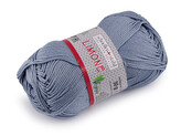 Bavlněná pletací příze Limone 50 g - 1 ks - 28 (219) modrá jemná