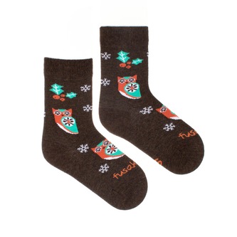 Dětské ponožky Vyhúkanec noční Černé S (23 - 26)