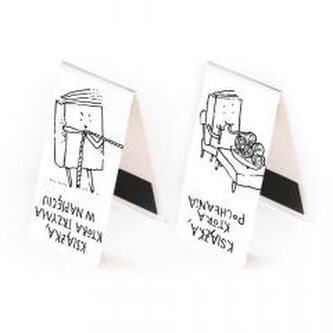 Zakładka magnetyczna - Książka trzyma w napięciu