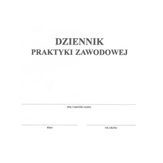 Dziennik praktyki zawodowej  A5 miękka oprawa (02152)
